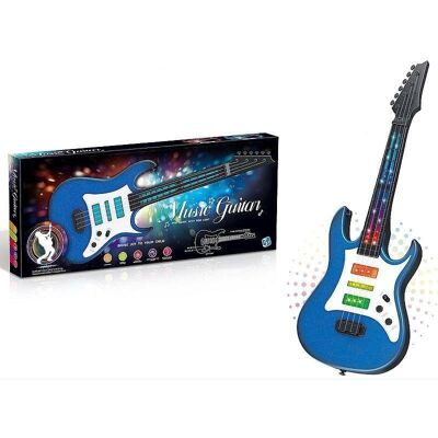 Adar Gitara na baterie światło i dźwięk Adar Gitara na baterie światło i dźwięk