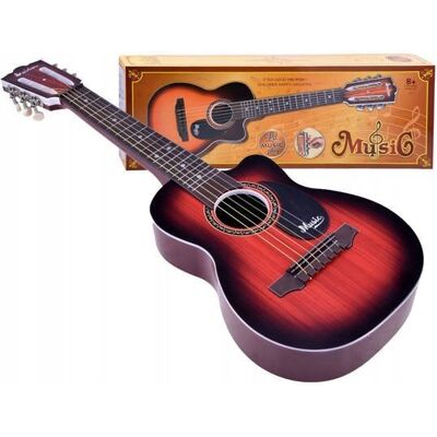 Inny producent Gitara dla dzieci, 6-strunowa, plastikowa Inny producent Gitara dla dzieci, 6-strunowa, plastikowa