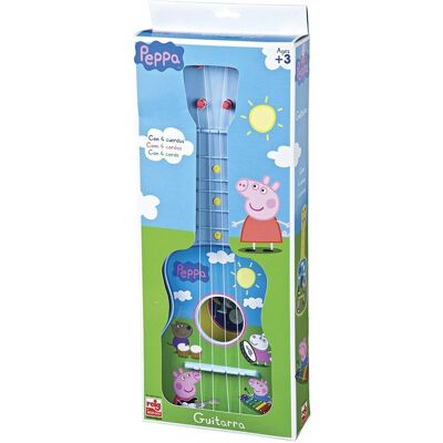Gitara strunowa dla dzieci, Świnka Peppa, Reig Musicales Gitara strunowa dla dzieci, Świnka Peppa, Reig Musicales
