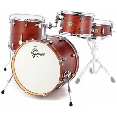 Gretsch Drums Catalina Club Studio Zestaw Bębnów Bez Hardware Brązowy Nowy Gretsch Drums Catalina Club Studio Zestaw Bębnów Bez Hardware Brązowy Nowy