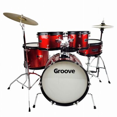 GRV Junior zestaw perkusyjny dla dzieci (Red) GRV Junior zestaw perkusyjny dla dzieci (Red)
