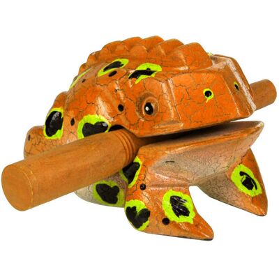 Guiro żabka 11cm AFROTON AFR735B pomrańczowa Guiro żabka 11cm AFROTON AFR735B pomrańczowa