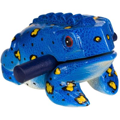 Guiro żabka 9cm AFROTON AFR734B niebieska Guiro żabka 9cm AFROTON AFR734B niebieska