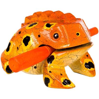 Guiro żabka 9cm AFROTON AFR734B pomarańczowa Guiro żabka 9cm AFROTON AFR734B pomarańczowa