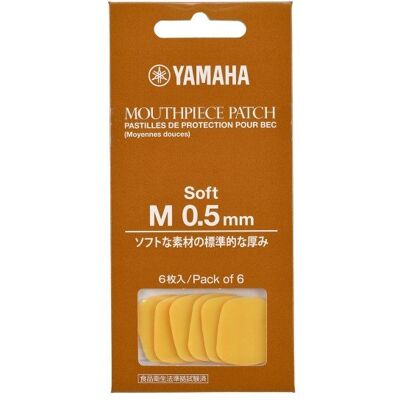 Yamaha Bissplättchen 0,5mm miękki - Nakładka na ustnik do klarinetu i saksofonu Yamaha Bissplättchen 0,5mm miękki - Nakładka na ustnik do klarinetu i saksofonu