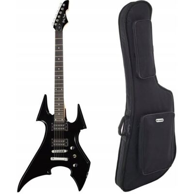 Inny producent Harley Benton BS-20BK Rock Series Gitara Elektryczna + Pokrowiec Gigbag Inny producent Harley Benton BS-20BK Rock Series Gitara Elektryczna + Pokrowiec Gigbag