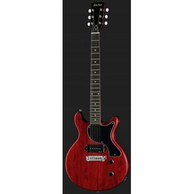 Inny producent Harley Benton DC-Junior Faded Cherry Gitara Elektryczna P90 Wrap Around Inny producent Harley Benton DC-Junior Faded Cherry Gitara Elektryczna P90 Wrap Around