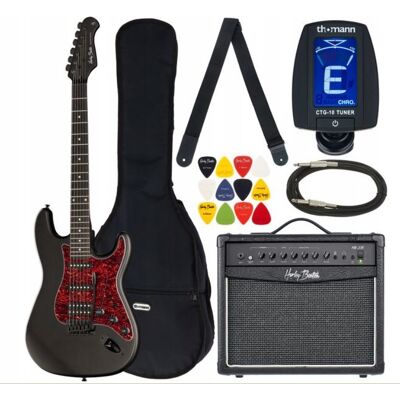 Inny producent Harley Benton ST-20HSS Gitara + Wzmacniacz 20W Zestaw Akcesoria Inny producent Harley Benton ST-20HSS Gitara + Wzmacniacz 20W Zestaw Akcesoria