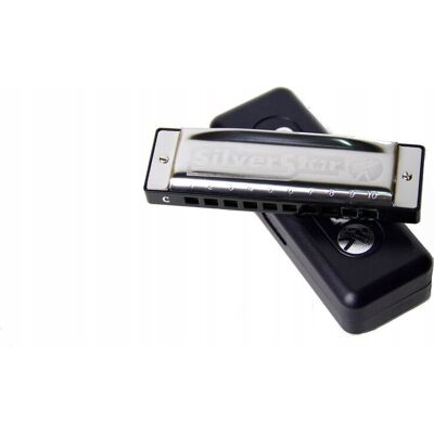 Harmonijka ustna Hohner Silver Star G diatoniczna Harmonijka ustna Hohner Silver Star G diatoniczna