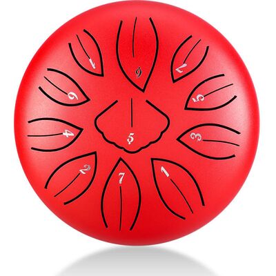 Inny producent 'HLURU-WANGYOU TWG11-6-RED MINI GINKGO TONGUE DRUM Hluru-Wangyou TWG11-6-Red' Inny producent 'HLURU-WANGYOU TWG11-6-RED MINI GINKGO TONGUE DRUM Hluru-Wangyou TWG11-6-Red'