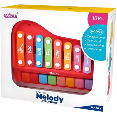 Import ProNice Instrument 2w1 Organki Cymbałki Z Motylkiem Cyferki Pałeczki Zestaw Import ProNice Instrument 2w1 Organki Cymbałki Z Motylkiem Cyferki Pałeczki Zestaw