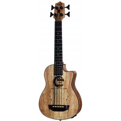 Inny producent Kala U-Bass Spalted Maple 4-strunowe ukulele basowe z przetwornikiem NT Inny producent Kala U-Bass Spalted Maple 4-strunowe ukulele basowe z przetwornikiem NT