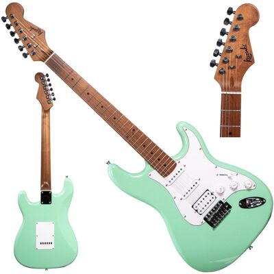 Inny producent KAZUKI FMT01-GN Gitara elektryczna Inny producent KAZUKI FMT01-GN Gitara elektryczna