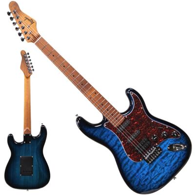 Inny producent KAZUKI FMT03-BL Gitara elektryczna Inny producent KAZUKI FMT03-BL Gitara elektryczna