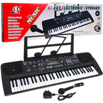RMZ 61-klawiszowa Edukacyjna Klawiatura Muzyczna - Bluetooth MP3 RMZ 61-klawiszowa Edukacyjna Klawiatura Muzyczna - Bluetooth MP3