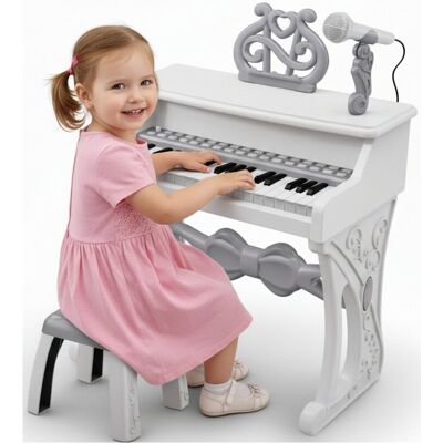 Sferazabawek Keyboard Organy FORTEPIAN dla Dzieci MIKROFON 37 Klawiszy Nagrywanie MP3 PREZENT Sferazabawek Keyboard Organy FORTEPIAN dla Dzieci MIKROFON 37 Klawiszy Nagrywanie MP3 PREZENT