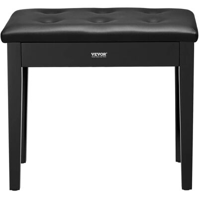 Vevor Ławka do pianina 56x35x48,5cm z pojemnikiem tapicerowane siedzisko Vevor Ławka do pianina 56x35x48,5cm z pojemnikiem tapicerowane siedzisko