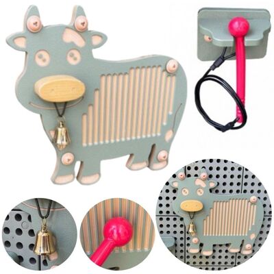 MASTERKIDZ Guiro Instrument Muzyczny Krowa Akcesoria Do Tablicy STEM MASTERKIDZ Guiro Instrument Muzyczny Krowa Akcesoria Do Tablicy STEM