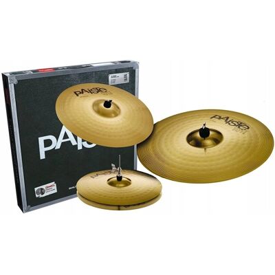 Inny producent Paiste 101 Zestaw Talerzy Perkusyjnych Hihat Crash Ride Inny producent Paiste 101 Zestaw Talerzy Perkusyjnych Hihat Crash Ride
