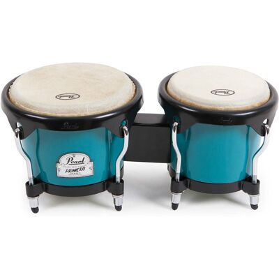 Pearl PFB-100 Primero Fiberglass Deco Blue bongosy Pearl PFB-100 Primero Fiberglass Deco Blue bongosy