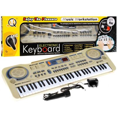 Keyboard dla dzieci, instrument muzyczny, złoty, Ramiz Keyboard dla dzieci, instrument muzyczny, złoty, Ramiz