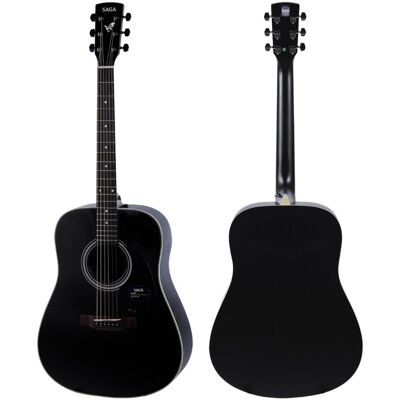 Saga Sf700 Bk Gitara Akustyczna Czarna Saga Sf700 Bk Gitara Akustyczna Czarna