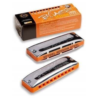 'Seydel Blues Session Steel C - Harmonijka Ustna Seydel 10301C' 'Seydel Blues Session Steel C - Harmonijka Ustna Seydel 10301C'