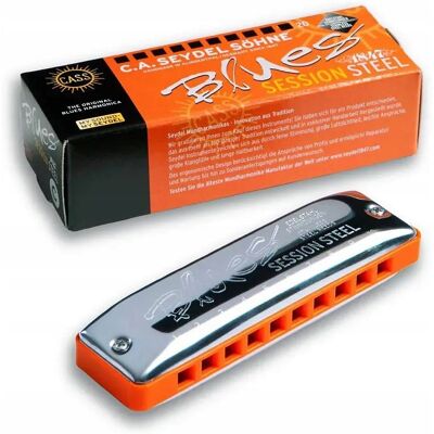 Seydel Blues Session Steel G harmonijka ustna ETUI Seydel Blues Session Steel G harmonijka ustna ETUI
