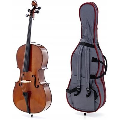 Stentor SR1108 Cello Student II 4/4 Kompletny Zestaw Wiolonczelowy Nowy Stentor SR1108 Cello Student II 4/4 Kompletny Zestaw Wiolonczelowy Nowy