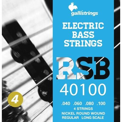 Inny producent struny do gitary basowej GALLI STRINGS - ROCK STAR RSB40100 NICKEL WOUND /040-100/ Inny producent struny do gitary basowej GALLI STRINGS - ROCK STAR RSB40100 NICKEL WOUND /040-100/