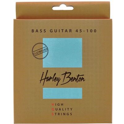 Struny Do Gitary Basowej Harley Benton Hqs Bass 45-100 Flatwound 4-Strun. Struny Do Gitary Basowej Harley Benton Hqs Bass 45-100 Flatwound 4-Strun.