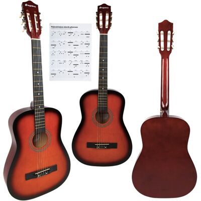 brak danych SUPRIMO CGS1 SB gitara klasyczna 4/4 sunburst do nauki dla początkujących akordy zestaw brak danych SUPRIMO CGS1 SB gitara klasyczna 4/4 sunburst do nauki dla początkujących akordy zestaw