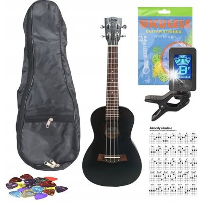 Inny producent UKULELE DLA DZIECI KONCERTOWE AKUSTYCZNE 23' ZESTAW POKROWIEC KOSTKI AKORDY / 5908249812796 Inny producent UKULELE DLA DZIECI KONCERTOWE AKUSTYCZNE 23' ZESTAW POKROWIEC KOSTKI AKORDY / 5908249812796