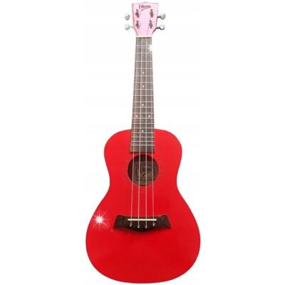 Inny producent UKULELE DLA DZIECI KONCERTOWE AKUSTYCZNE 23' ZESTAW POKROWIEC KOSTKI AKORDY / UK23 RD Inny producent UKULELE DLA DZIECI KONCERTOWE AKUSTYCZNE 23' ZESTAW POKROWIEC KOSTKI AKORDY / UK23 RD