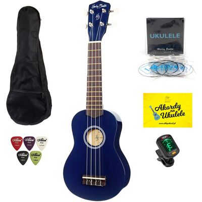 Ukulele Harley Benton Blue + zestaw akcesoriów Ukulele Harley Benton Blue + zestaw akcesoriów