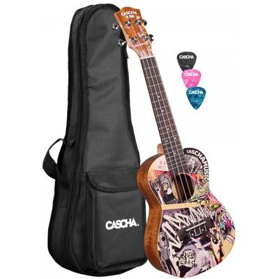 Ukulele koncertowe Art Series Urban Cascha Ukulele koncertowe Art Series Urban Cascha