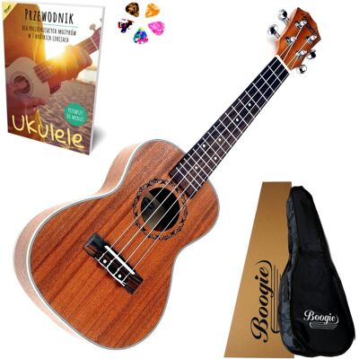 Inny producent UKULELE KONCERTOWE DREWNIANE BOOGIE L40 PREMIUM - UKULELE NAJWYŻSZA JAKOŚĆ Inny producent UKULELE KONCERTOWE DREWNIANE BOOGIE L40 PREMIUM - UKULELE NAJWYŻSZA JAKOŚĆ