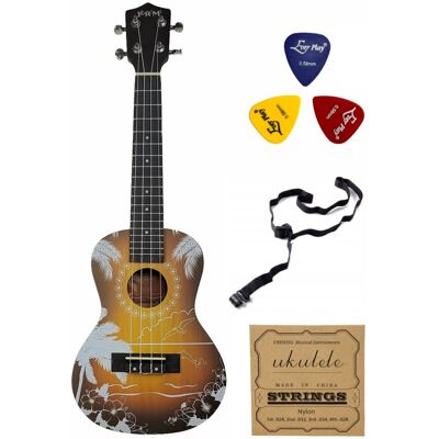 Jeremi Ukulele sopran S3-BC Jeremi Ukulele sopran S3-BC