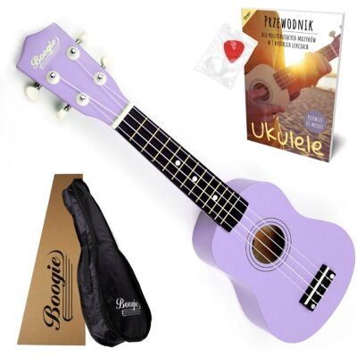 Boogie UKULELE SOPRANOWE DREWNIANE POKROWIEC KOLORY RÓŻNE Boogie UKULELE SOPRANOWE DREWNIANE POKROWIEC KOLORY RÓŻNE