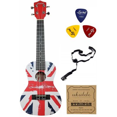 Ukulele Sopranowe Flaga Jeremi S3-EN + Akcesoria Ukulele Sopranowe Flaga Jeremi S3-EN + Akcesoria