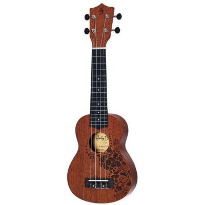 Thomann Ukulele Sopranowe Harley Benton Kahuna-S Flower Thomann Ukulele Sopranowe Harley Benton Kahuna-S Flower