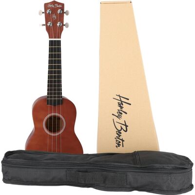 Ukulele sopranowe Harley Benton UK-11DW Brązowe Ukulele sopranowe Harley Benton UK-11DW Brązowe