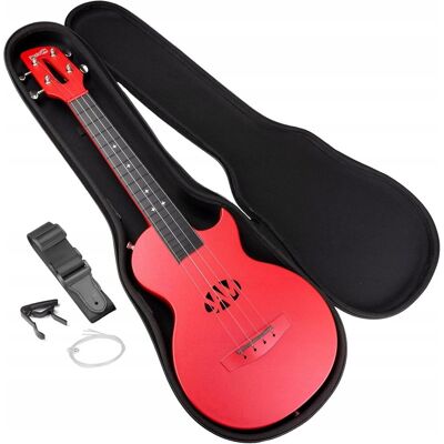 Inny producent Ukulele sopranowe z włókna węglowego RockJam zestaw z pokrowcem i akcesoria Inny producent Ukulele sopranowe z włókna węglowego RockJam zestaw z pokrowcem i akcesoria