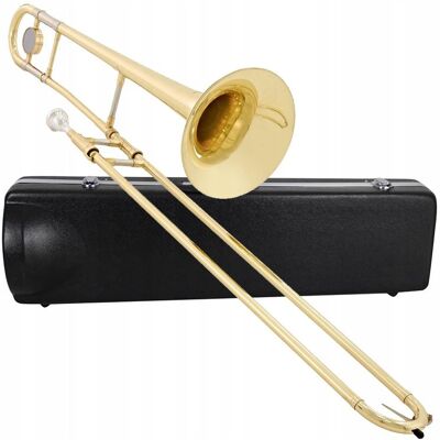 V-TONE AT 100 puzon tenorowy Bb do nauki zestaw case V-TONE AT 100 puzon tenorowy Bb do nauki zestaw case