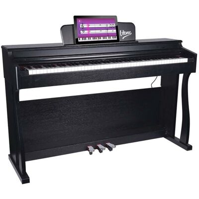 V-TONE BL-8808 BK pianino cyfrowe do nauki USB MIDI czarne V-TONE BL-8808 BK pianino cyfrowe do nauki USB MIDI czarne