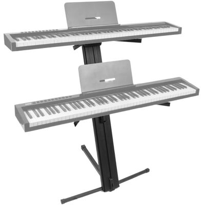 V-TONE DELUXE K2 statyw klawiszowy podwójny regulowany V-TONE DELUXE K2 statyw klawiszowy podwójny regulowany
