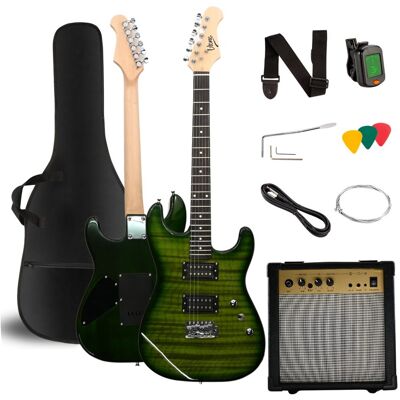 V-TONE EGW 39 GR gitara elektryczna 4/4 stratocaster 39' HH zestaw V-TONE EGW 39 GR gitara elektryczna 4/4 stratocaster 39' HH zestaw