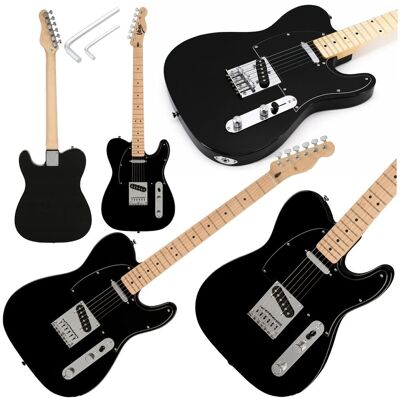 V-TONE ETL39 BK gitara elektryczna 4/4 telecaster 39' SS czarna klucze imbusowe V-TONE ETL39 BK gitara elektryczna 4/4 telecaster 39' SS czarna klucze imbusowe