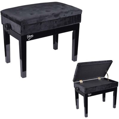 brak danych V-TONE ŁAWA 2 WL ława do pianina ze schowkiem WELUR BK brak danych V-TONE ŁAWA 2 WL ława do pianina ze schowkiem WELUR BK