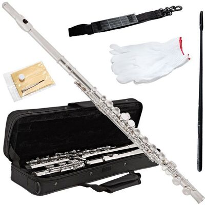 'V-Tone Vfl 16 Flet Poprzeczny Metalowy C-Key Etui V-Tone 5908249807990' 'V-Tone Vfl 16 Flet Poprzeczny Metalowy C-Key Etui V-Tone 5908249807990'